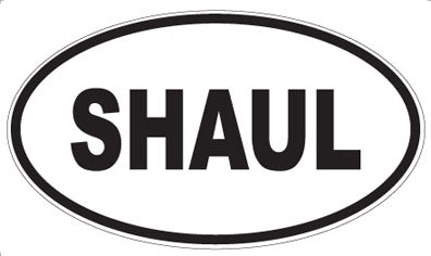 SHAUL - Oval Magnet