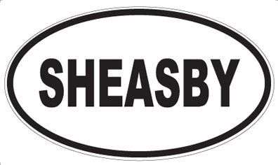 SHEASBY - Oval Magnet