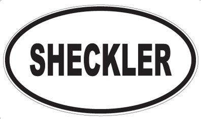 SHECKLER - Oval Magnet
