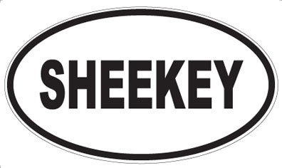 SHEEKEY - Oval Sticker