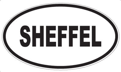 SHEFFEL - Oval Magnet