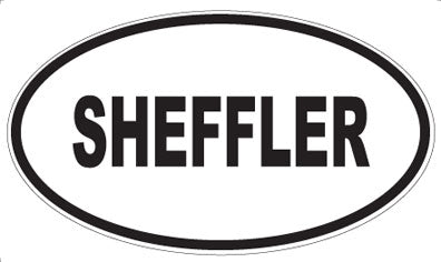 SHEFFLER - Oval Magnet
