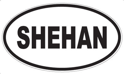SHEHAN - Oval Magnet