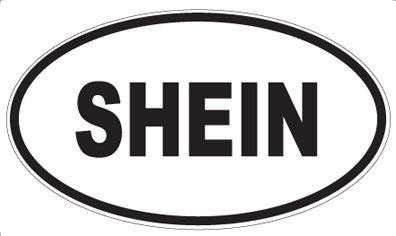 SHEIN - Oval Sticker