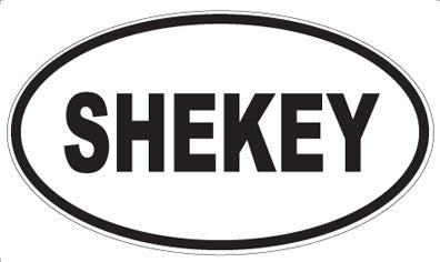 SHEKEY - Oval Sticker