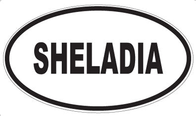 SHELADIA - Oval Magnet
