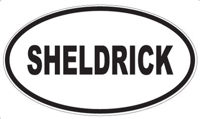 SHELDRICK - Oval Magnet