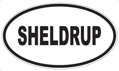 SHELDRUP - Oval Magnet