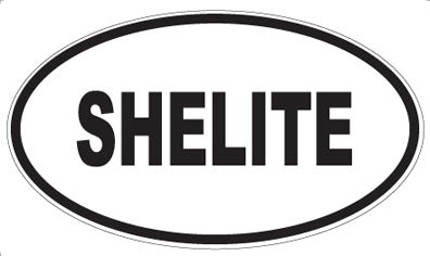SHELITE - Oval Magnet