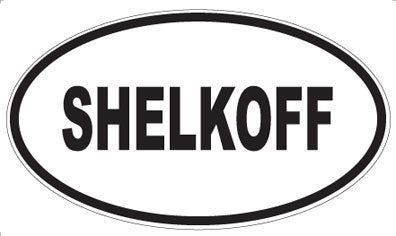 SHELKOFF - Oval Magnet