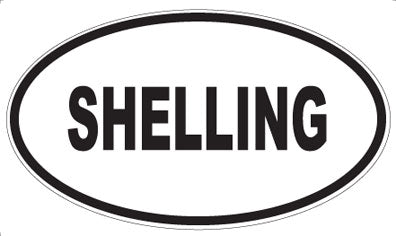 SHELLING - Oval Magnet