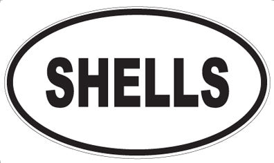 SHELLS - Oval Magnet