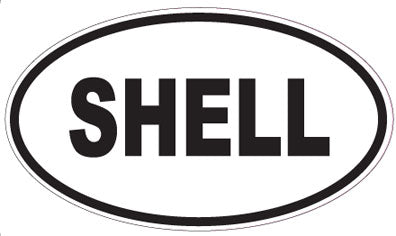 SHELL - Oval Magnet