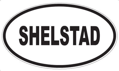 SHELSTAD - Oval Magnet