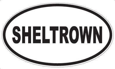 SHELTROWN - Oval Magnet