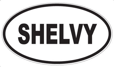 SHELVY - Oval Magnet