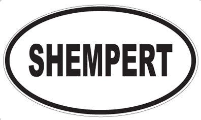 SHEMPERT - Oval Magnet