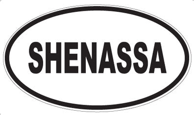 SHENASSA - Oval Sticker