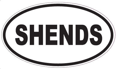 SHENDS - Oval Sticker