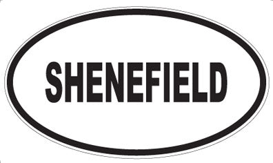 SHENEFIELD - Oval Magnet