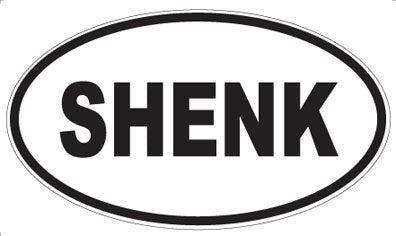 SHENK - Oval Magnet