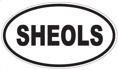 SHEOLS - Oval Sticker
