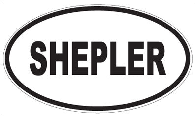SHEPLER - Oval Magnet