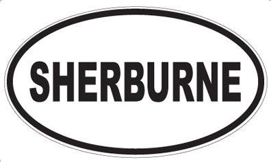 SHERBURNE - Oval Magnet