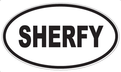 SHERFY - Oval Magnet