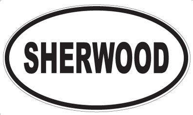 SHERWOOD - Oval Magnet