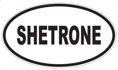 SHETRONE - Oval Sticker