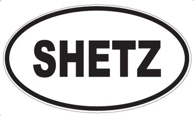 SHETZ - Oval Magnet