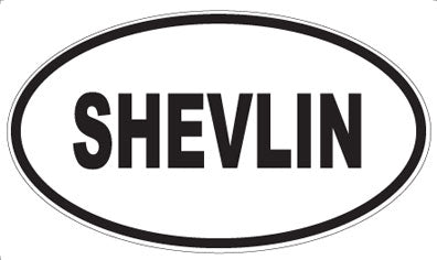 SHEVLIN - Oval Sticker