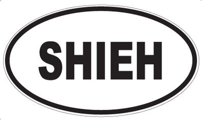 SHIEH - Oval Magnet