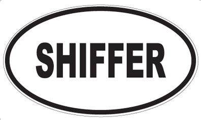 SHIFFER - Oval Magnet