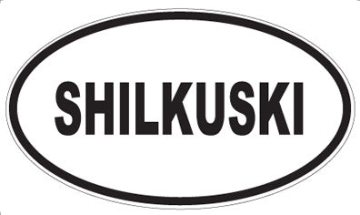 SHILKUSKI - Oval Magnet