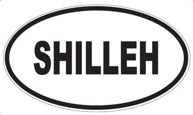 SHILLEH - Oval Magnet