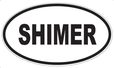 SHIMER - Oval Magnet