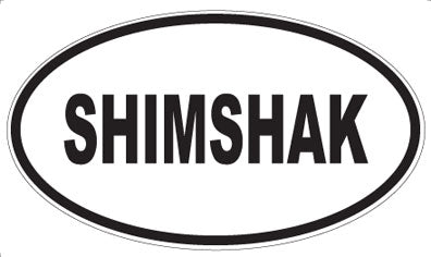 SHIMSHAK - Oval Magnet
