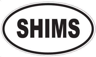SHIMS - Oval Magnet