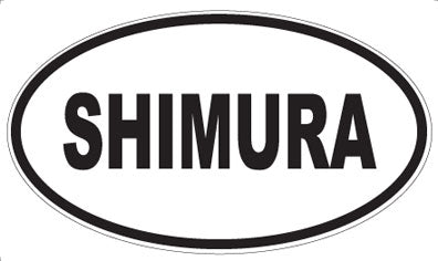 SHIMURA - Oval Sticker