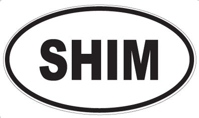 SHIM - Oval Magnet