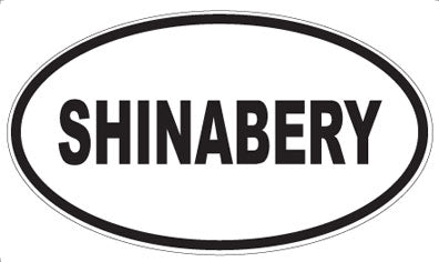 SHINABERY - Oval Magnet