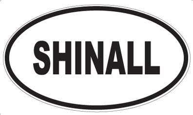 SHINALL - Oval Magnet