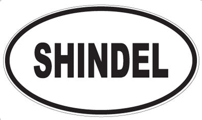 SHINDEL - Oval Sticker