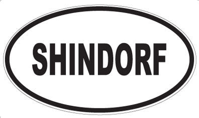 SHINDORF - Oval Magnet