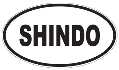 SHINDO - Oval Magnet