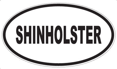 SHINHOLSTER - Oval Sticker