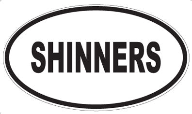 SHINNERS - Oval Sticker