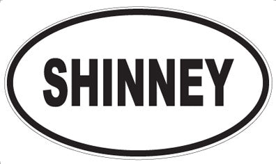 SHINNEY - Oval Magnet